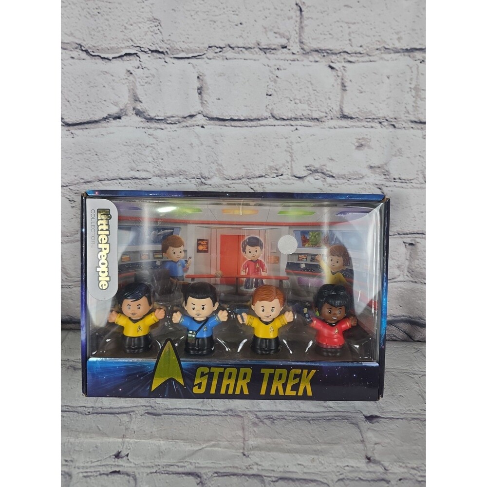 Fisher-Price Little People Star Trek Collectors Set New in Box 2023